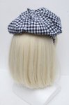 画像2: MILK / ギンガムハット  紺ｘ白 S-26-04-15-003-ML-AC-AS-ZS (2)