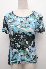 画像1: Jean Paul GAULTIER / プリントTシャツ  ブルー S-26-04-15-028-GO-TO-AS-ZS (1)