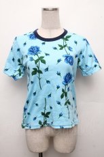 画像1: MILK / 総柄Tシャツ  ブルー S-26-04-15-029-ML-TO-AS-ZS (1)
