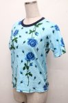 画像3: MILK / 総柄Tシャツ  ブルー S-26-04-15-029-ML-TO-AS-ZS (3)