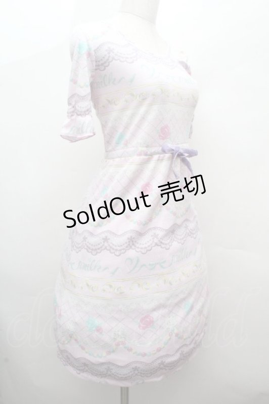 画像3: MILK / シュガーケーキワンピース  ピンク S-26-04-16-048-ML-OP-HR-ZS (3)