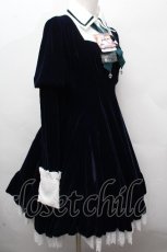 画像3: Hoshibako Works / 東方Project ×HoshibakoWorks 十六夜咲夜 リボンタイ付きワンピース S ネイビー S-26-04-16-053-LO-OP-TE-ZS (3)