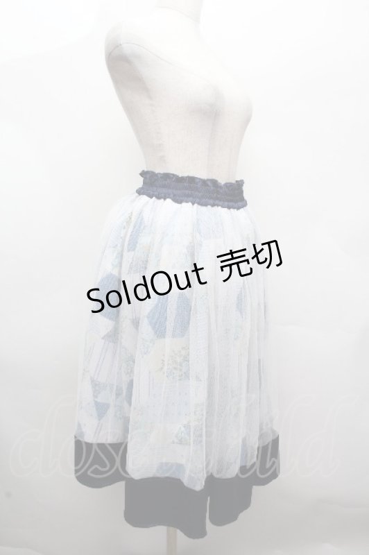 画像3: Kurumi Collaboration / グレイスフルコルセット風ロングスカート L ラベンダー S-26-04-16-060-GO-SK-HR-ZS (3)