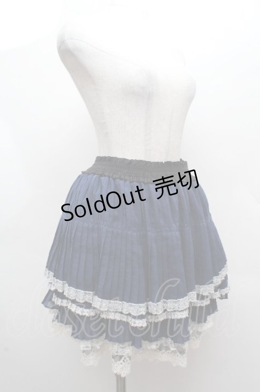 画像3: axes femme / ミルフィーユスカート  紺 S-26-04-16-062-AX-SK-AS-ZS (3)