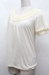 画像3: axes femme / レース装飾トップス   S-26-04-16-1010-AX-TO-ET-ZS (3)