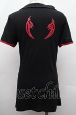 画像2: NieR Clothing / デビルプリントトップス  黒ｘ赤 S-26-04-16-034-PU-TO-HR-ZS (2)