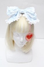 画像1: BABY,THE STARS SHINE BRIGHT / キャメロンカチューシャ  サックス S-26-04-17-007-BA-ZA-AS-ZS (1)
