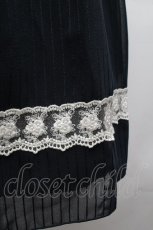 画像5: LOLITA / レースシフォントップス  紺 S-26-04-17-050-LO-BL-HR-ZS (5)