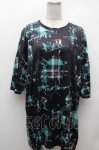 画像1: NieR Clothing / 転写ロンT  黒ｘグリーン S-26-04-17-052-PU-TS-HR-ZS (1)