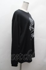 画像4: NieR Clothing / バラプリントプルオーバー LL 黒 S-26-04-17-053-PU-TO-HR-ZS (4)