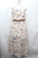 画像1: axes femme / ウエストリボンノースリワンピース  オフ S-26-04-17-057-AX-OP-AS-ZS (1)