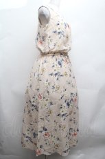 画像2: axes femme / ウエストリボンノースリワンピース  オフ S-26-04-17-057-AX-OP-AS-ZS (2)