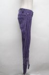 画像2: STIGMATA / ストライプパンツ  黒ｘ紫 S-26-04-17-062-GO-TO-HR-ZS (2)