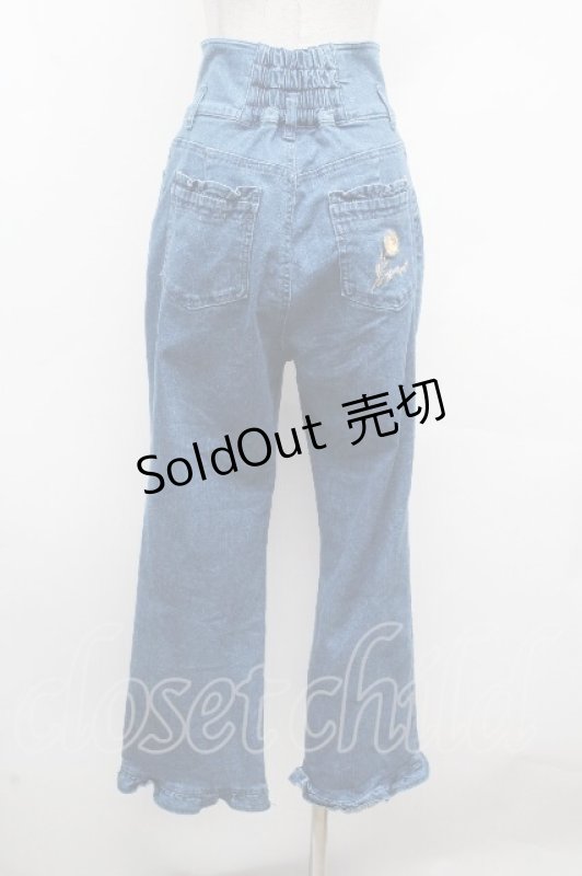 画像3: axes femme / デニムパンツ  青 S-26-04-17-063-AX-PA-AS-ZS (3)