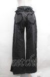 画像3: AVENCHUMU / Lacy garter wide denimパンツ  グレー S-26-04-17-064-LO-PA-AS-ZS (3)