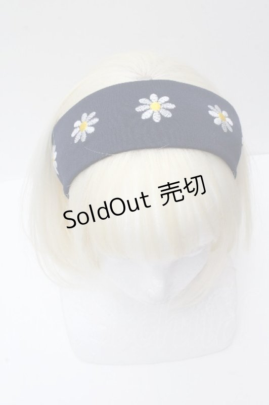 画像1: MILK / ヘアバンド  紺 S-26-04-17-010-ML-ZA-AS-ZS (1)