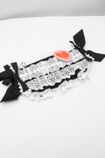 画像3: BABY,THE STARS SHINE BRIGHT / Creamy Ribbonヘッドドレス  黒ｘ白 S-26-04-17-011-BA-AC-AS-ZS (3)