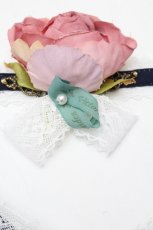 画像3: Victorian maiden / アンティークローズチョーカー  紺 S-26-04-17-017-CL-AC-AS-ZS (3)