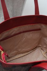 画像5: Q-pot. / チョコレート×ストロベリー ジップトートバッグ  ブラウン S-26-04-17-020-QP-BG-AS-ZS (5)