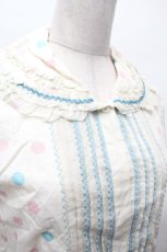 画像4: Jane Marple / ドットブラウス  オフ S-26-04-17-023-JM-BL-ET-ZS (4)
