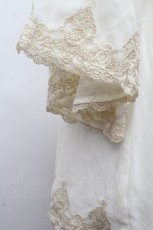 画像3: LOLITA / 花柄シフォン切替トップス  オフ S-26-04-17-025-LO-TO-HR-ZS (3)