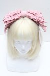 画像2: Chalmiere / リボン型ヘッドドレス  ピンク S-26-04-18-1004-0-AC-HR-ZS (2)