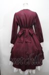 画像2: Amavel / Gothic dollフィッシュテールワンピース  ワイン S-26-04-18-1044-CA-OP-TE-ZS (2)