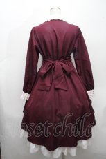 画像2: Amavel / Gothic dollフィッシュテールワンピース  ワイン S-26-04-18-1044-CA-OP-TE-ZS (2)