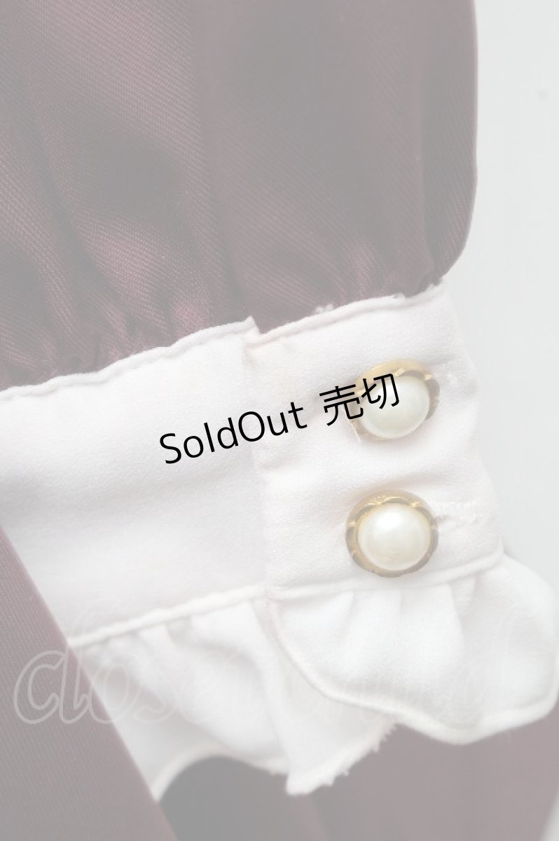画像3: Amavel / Gothic dollフィッシュテールワンピース  ワイン S-26-04-18-1044-CA-OP-TE-ZS (3)