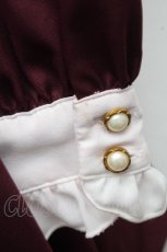 画像3: Amavel / Gothic dollフィッシュテールワンピース  ワイン S-26-04-18-1044-CA-OP-TE-ZS (3)