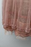 画像3: axes femme / ラメチュールレイヤードスカート  ピンクベージュ S-26-04-18-1057-AX-SK-HR-ZS (3)