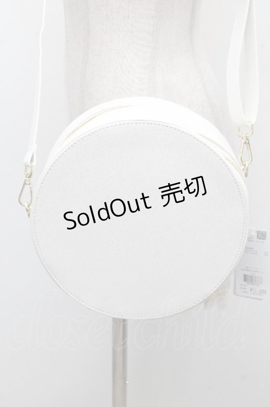 画像2: axes femme / ローズケーキモチーフバッグ  白 S-26-04-18-1015-AX-BG-HR-ZS (2)