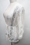 画像3: axes femme / フラワー刺繍レースカーデ/ミュルーズ染織美術館コラボ  白 S-26-04-18-1016-AX-TO-HR-ZS (3)