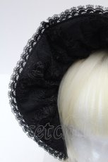 画像4: Chalmiere / ハーフボンネ  黒 S-26-04-18-1002-0-AC-HR-ZS (4)