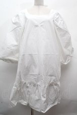 画像1: Petite / パフ袖ワンピース  白 S-26-04-19-034-LO-OP-HR-ZS (1)
