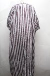 画像2: axes femme / ストライプ柄ラグラン袖ワンピース  グレーｘ赤 S-26-04-19-036-AX-OP-AS-ZS (2)