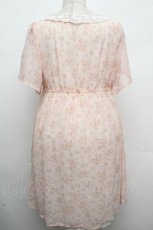 画像2: LOLITA / 花柄シフォン切替チュニック  ピンク S-26-04-19-041-LO-TO-HR-ZS (2)