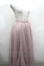 画像3: axes femme / ロングチュールスカート  グレージュ S-26-04-19-055-AX-SK-AS-ZS (3)