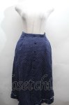 画像1: merry jenny /ドットフリルフレアスカート F ネイビー S-26-04-19-058-LO-SK-SZ-ZS (1)