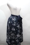 画像3: axes femme / パピヨンフルールプリントスカート  紺 S-26-04-19-059-AX-SK-HR-ZS (3)