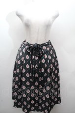 画像1: axes femme / フラワードットプリントスカート  黒 S-26-04-19-060-AX-SK-HR-ZS (1)