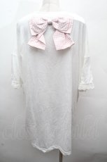 画像2: Ank Rouge / 合皮うさちゃんBigTe M 白 S-26-04-19-010-CA-TS-HR-ZS (2)