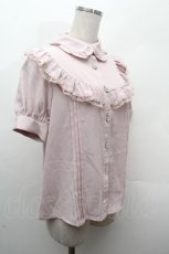 画像3: Ank Rouge / ビジューブラウス  ピンク S-26-04-19-015-CA-BL-AS-ZS (3)
