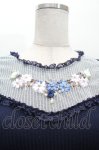 画像4: axes femme POETIQUE / ブーケリボン刺繍リブプルオーバー  紺 S-26-04-19-023-AX-TO-AS-ZS (4)