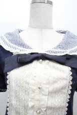 画像4: axes femme /  ブラウス風プルオーバー   S-26-04-19-024-AX-BL-HR-ZS (4)