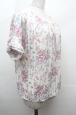 画像3: axes femme / シャドーストライプブラウス  オフ S-26-04-19-003-AX-BL-HR-ZS (3)