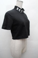 画像3: REFLEM / ハイネッククロップドTシャツ  黒 S-26-04-19-030-PU-TO-HR-ZI (3)