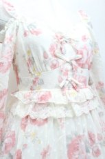画像2: LIZ LISA / LIZ LISA×魔法少女まどかマギカ/ローズ柄ワンピース  オフ S-26-04-20-027-LO-OP-AS-ZS (2)
