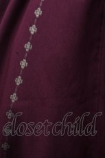 画像7: Ozz oneste / 月兎スカート  ワイン S-26-04-20-040-OO-SK-AS-ZS (7)
