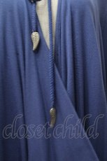 画像5: Rozen Kavalier / クロス風刺繍フードロングカーディガン  青ＸブラウンＸグレー S-26-04-20-041-OO-TO-SA-ZS (5)